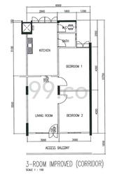 Blk 96 Lorong 3 Toa Payoh (Toa Payoh), HDB 3 Rooms #143962482